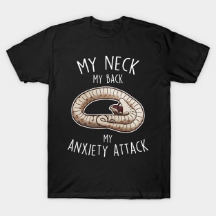 Hognose Snake My Neck My Back T-Shirt